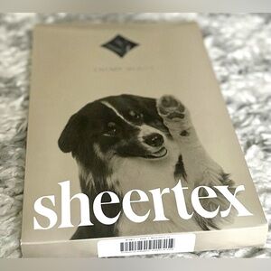 ‼️RARE‼️🎸SHEERTEX🎸🔥NWT🔥 Classic Super Sheer Tights in Oxford Grey—S